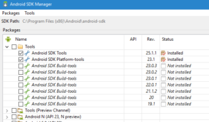 Android SDK Tools