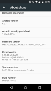 Android Phone Info